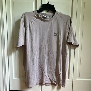 Puma Light Pink Short Sleeve Athletic Tee